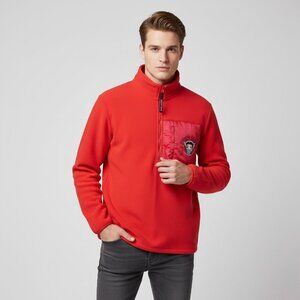 Vintage Betty Boop Fleece Quarter Zip Pullover  Mens Size Xlarge